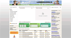 Desktop Screenshot of nieuw.landbouwagenda.nl